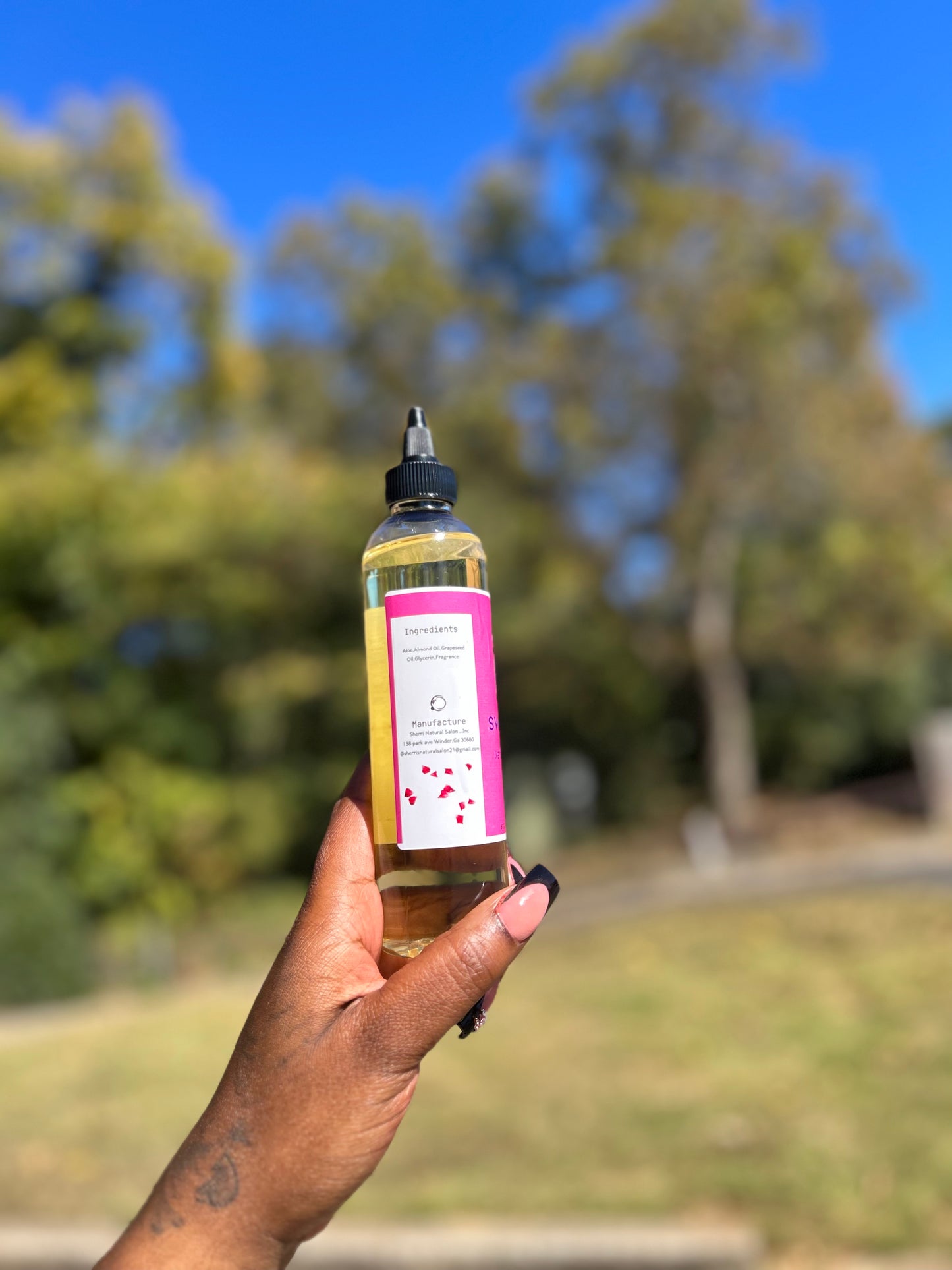 Sweet-Pea Hair/Body Oil