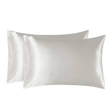 Silk Pillow-Cases(SET OF 2) For Hair & Skin + BONUS( Silky Envelope Closer)
